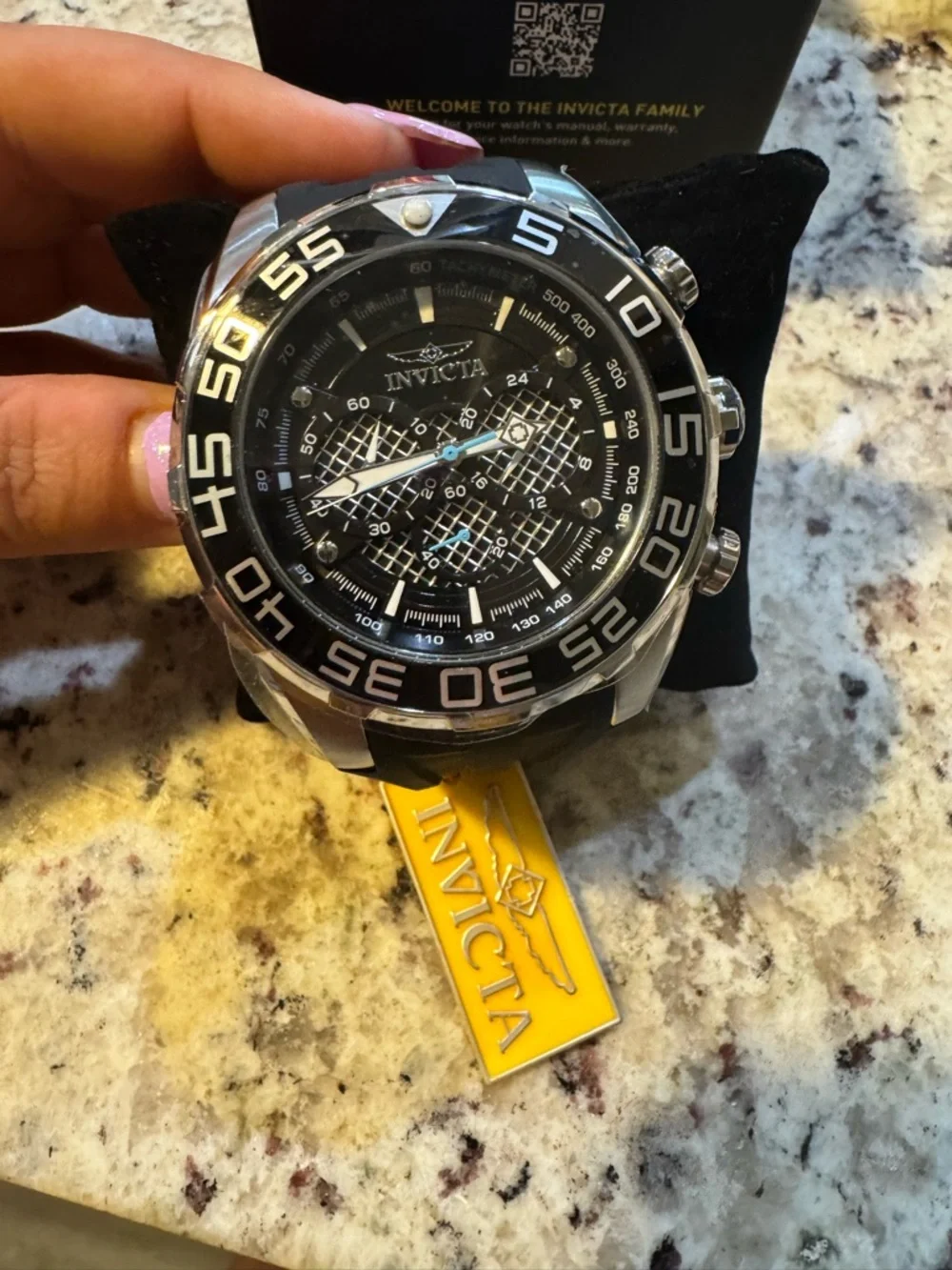 Invicta Speedway SCUBA Typhoon Men's Watch - 50mm, Black (26314)